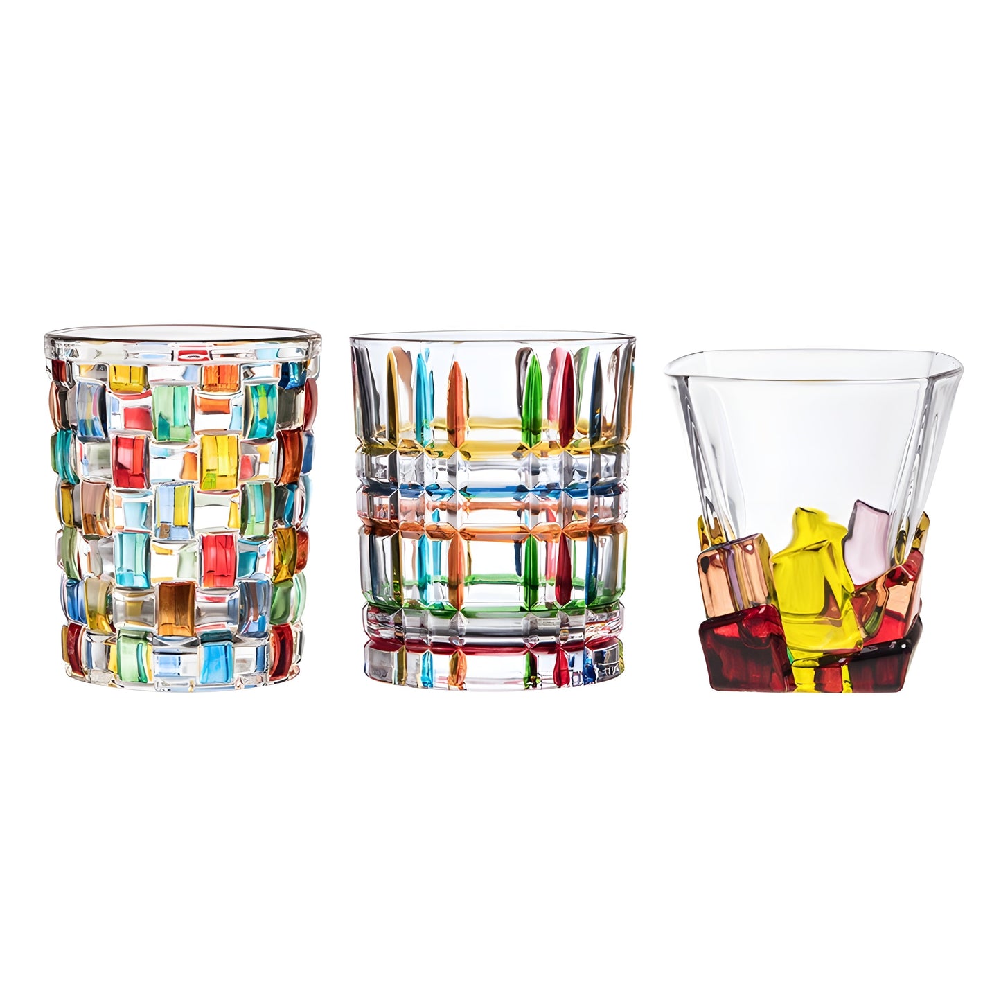 Bicchiere in Cristallo 'Iceberg - Glaciale' – Collezione Murano | Design Ispirato a Zecchin GuerraHome