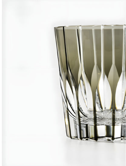 Bicchiere Edo Kiriko – Kagami Design 'Asterismo' – Scatola in Legno GuerraHome