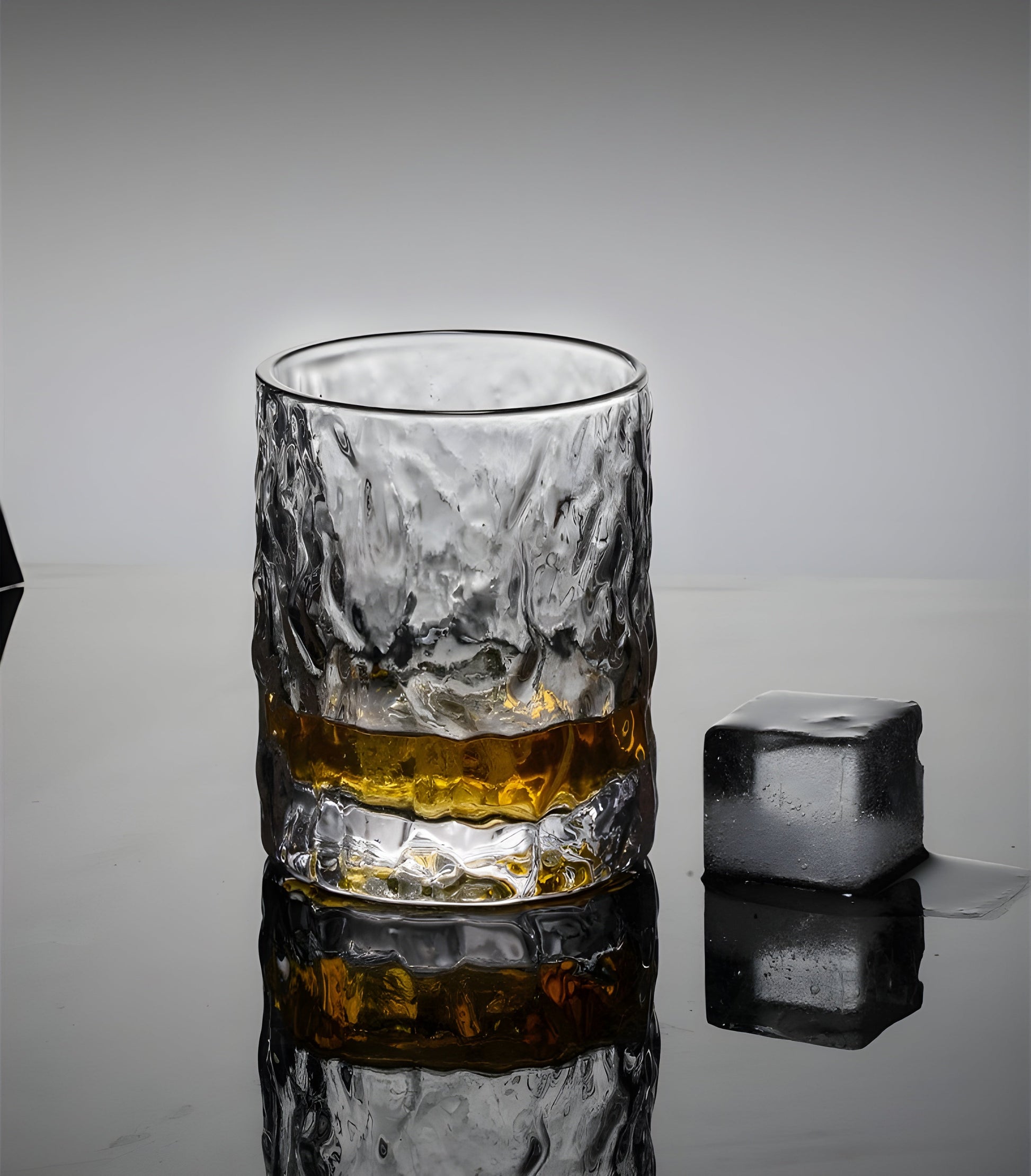 Japanese EDO First Snow Old Fashioned Glass Whiskey Cup Wood Gift Box Whisky Thick Crystal Hammer Heavy Wine Tumbler Beer Mug GuerraHome