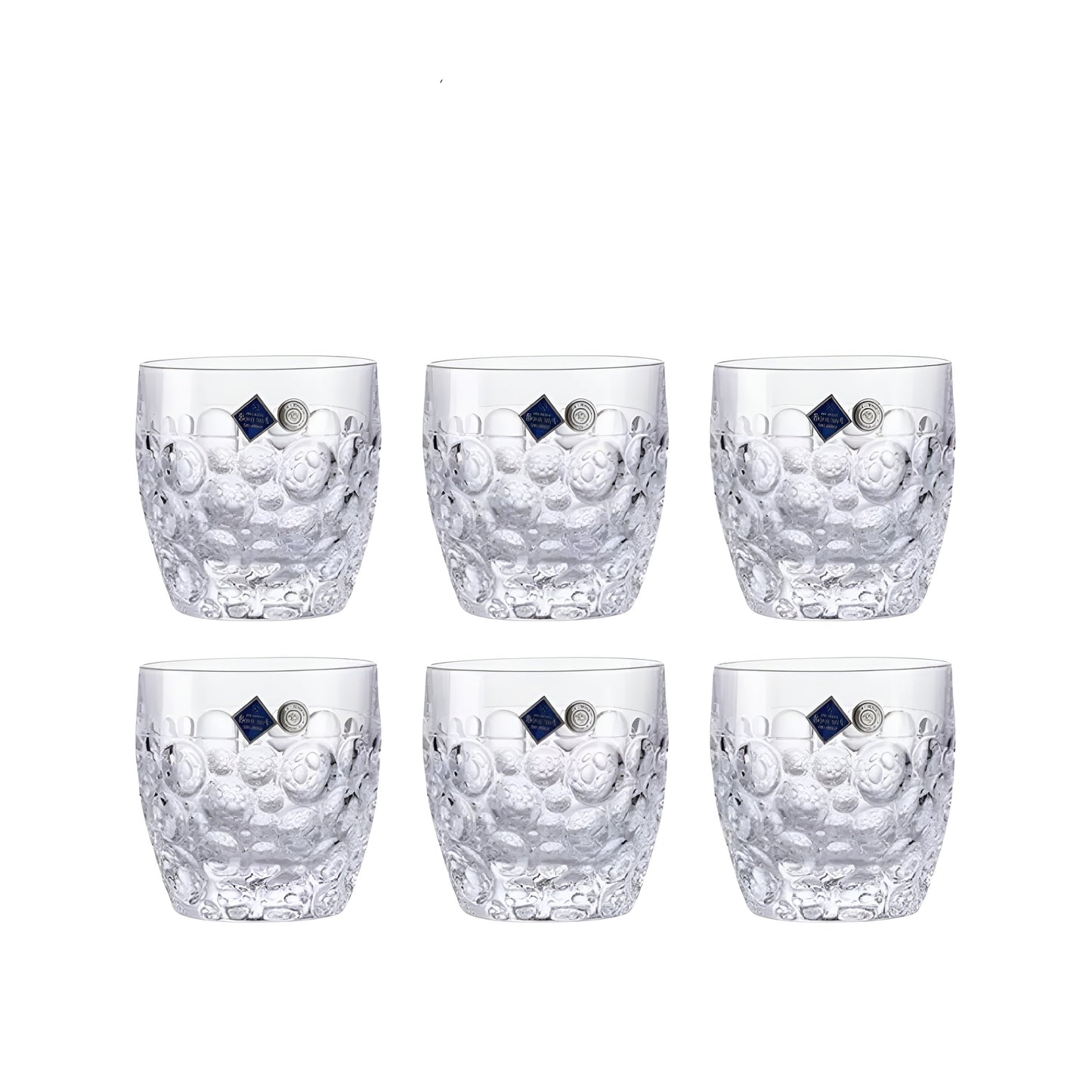 Set di Bicchieri e Decanter in Cristallo Bohemia – Modello 'Lisbona Lucido'