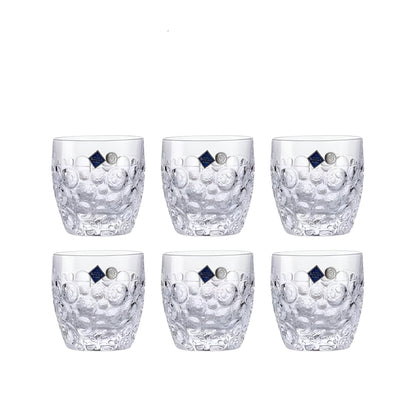 Set di Bicchieri e Decanter in Cristallo Bohemia – Modello 'Lisbona Lucido'