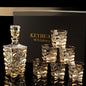 Set di Bicchieri 'Keyhuan' con Decanter  – Portabicchieri e Design Lussuoso GuerraHome