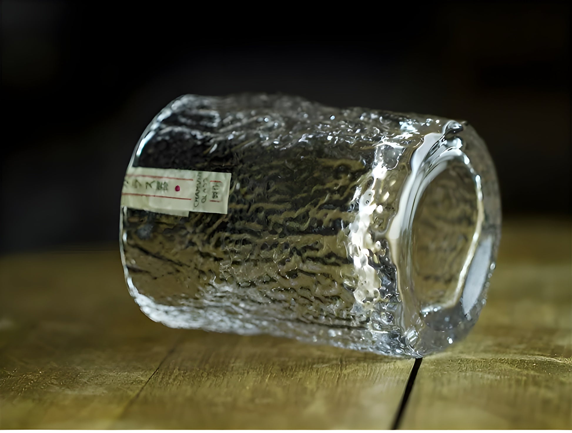 Bicchiere da Whisky Edo Kiriko in Cristallo – Intagliato a Mano - Scatola in legno GuerraHome