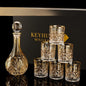 Set di Bicchieri 'Keyhuan' con Decanter  – Portabicchieri e Design Lussuoso GuerraHome