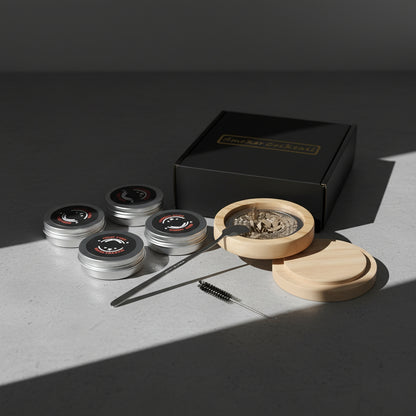 Kit Affumicatore per Whisky - 4 Aromi in Legno Naturale GuerraHome