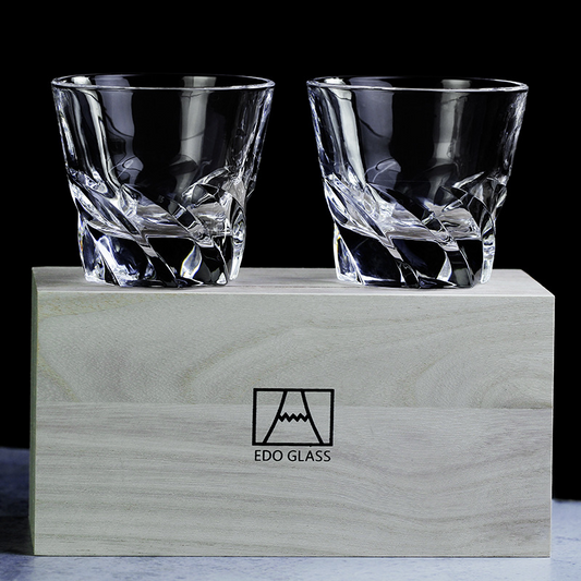 Wine Pair Cup Set Couples Original Wooden Box Gift GuerraHome