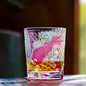 PINK Crystal Goldfish Edo Kiriko Wine Glass Exquisite Carving Wineglass Whiskey Cup Brandy Snifter Liquor Whisky Rock Dropship GuerraHome