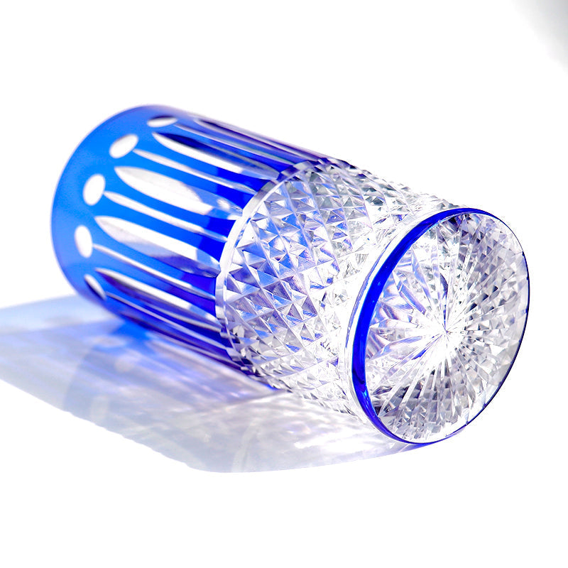 Bicchiere in Cristallo - 'Royal Blue Diamond' GuerraHome