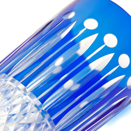 Bicchiere in Cristallo - 'Royal Blue Diamond' GuerraHome