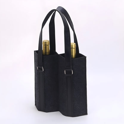 Borsa Porta Bottiglie Vino in Pelle – Modelli Singolo e Doppio | Vari Colori Eleganti GuerraHome