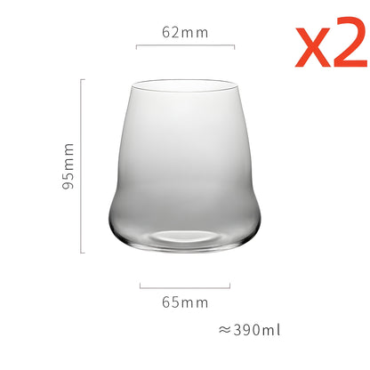 Coppia di Bicchieri Tumbler “Clouds” – Low/Highball