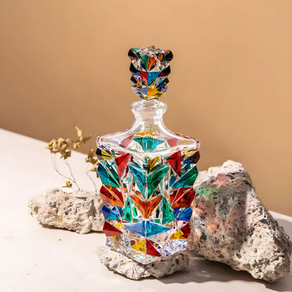 Set Bicchieri e Decanter in Cristallo 'Glaciale' – Collezione Murano | Design Ispirato a Zecchin GuerraHome
