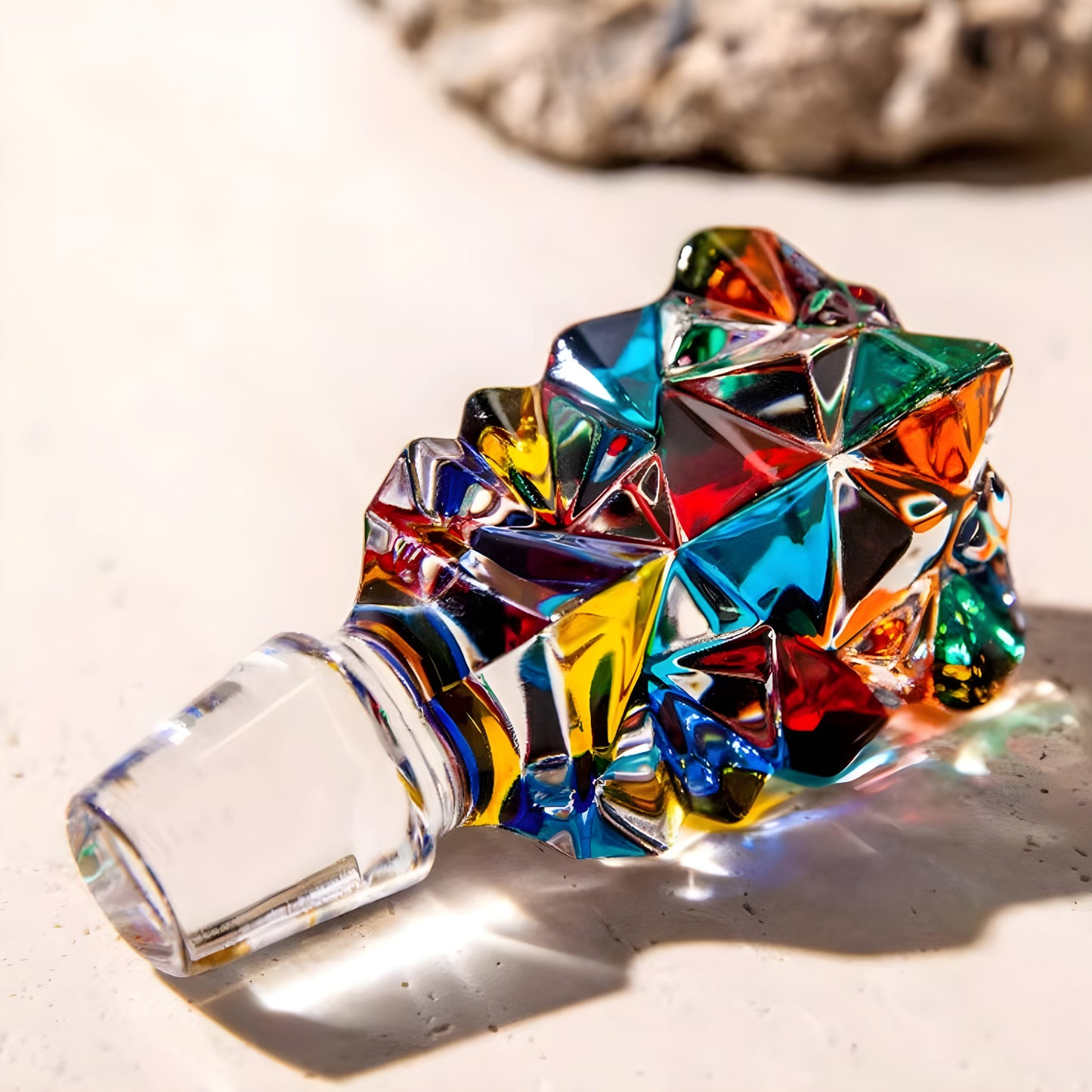 Set Bicchieri e Decanter in Cristallo 'Glaciale' – Collezione Murano | Design Ispirato a Zecchin GuerraHome