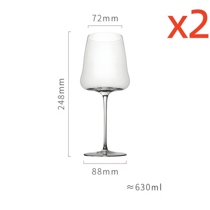 Coppia di Calici “Clouds” – Bordeaux 630 ml, Burgundy 480 ml e Flûte Champagne 300 ml