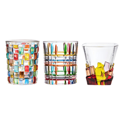 Bicchiere in Cristallo 'Iceberg - Glaciale' – Collezione Murano | Design Ispirato a Zecchin GuerraHome