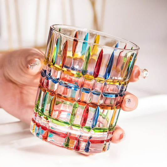 Bicchiere Colorato in Cristallo – Collezione Murano | Design Ispirato a Zecchin GuerraHome