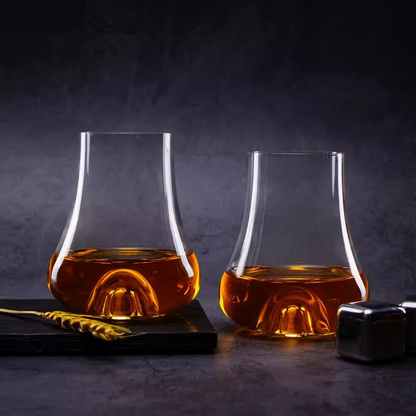 Famous Design Concave Bottom Copita Nosing Glass Whisky Snifer Whiskey Smell Tasting Cup Gather Aroma Brandy Liquor Wine Glasses GuerraHome