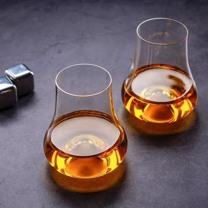 Famous Design Concave Bottom Copita Nosing Glass Whisky Snifer Whiskey Smell Tasting Cup Gather Aroma Brandy Liquor Wine Glasses GuerraHome