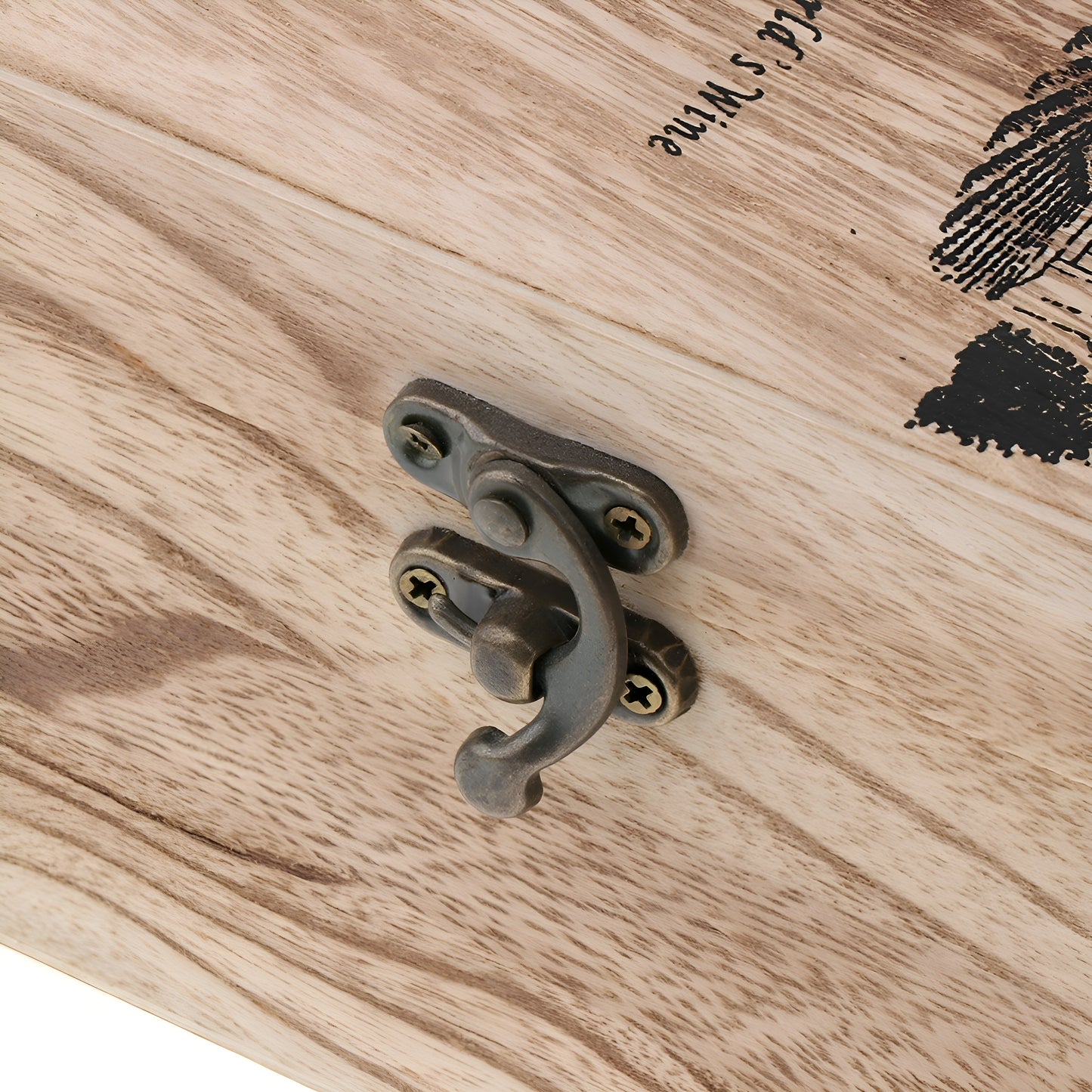 Antique Paulownia Clamshell Wine Packaging Box GuerraHome