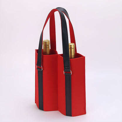 Borsa Porta Bottiglie Vino in Pelle – Modelli Singolo e Doppio | Vari Colori Eleganti GuerraHome