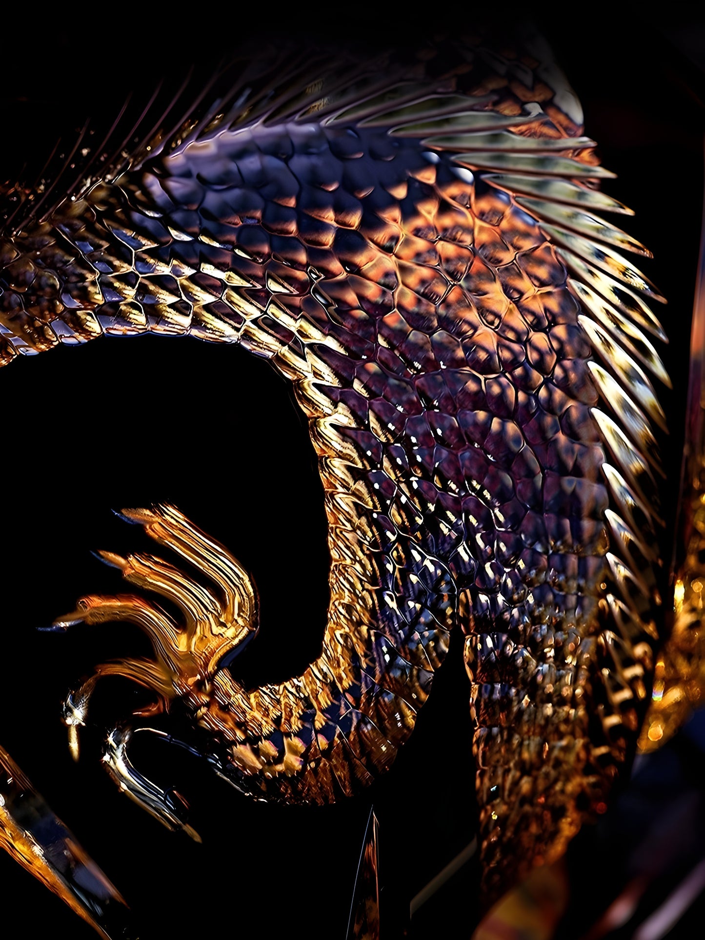 Bicchiere Edo Kiriko – ‘Drago della Fortuna’ – Scatola in Legno