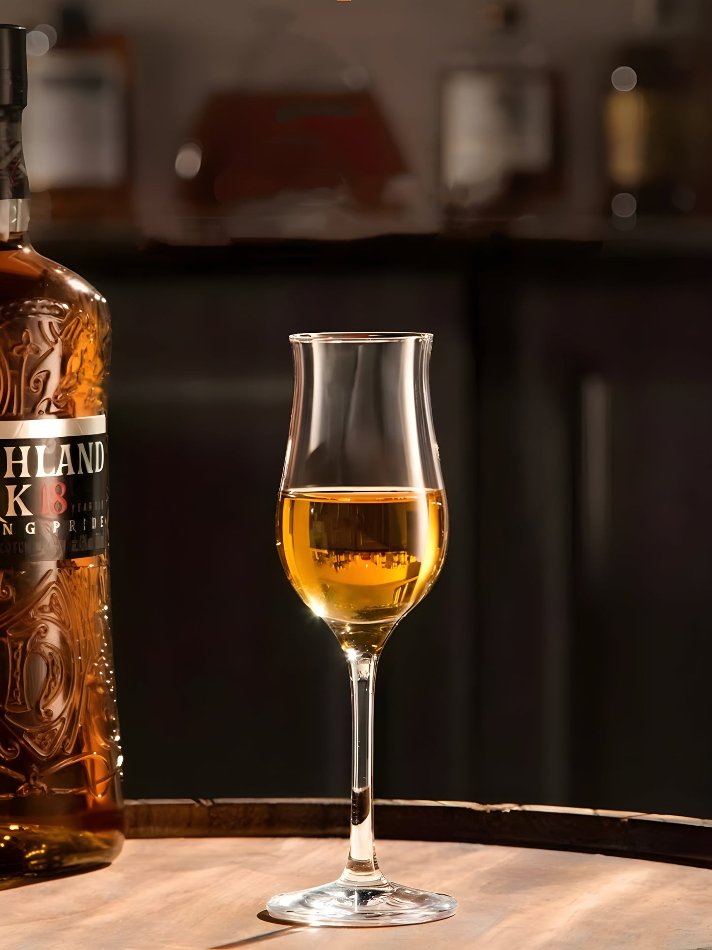 Calice Professionale Copita da Sommelier in Cristallo – Bicchiere Tulip Elegante per Whisky, Brandy e Sherry GuerraHome