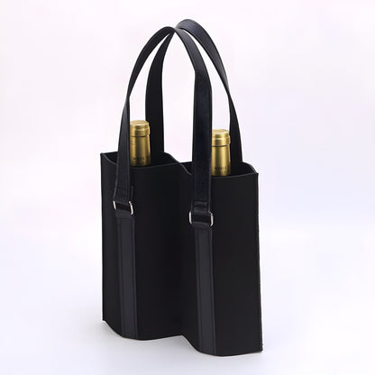 Borsa Porta Bottiglie Vino in Pelle – Modelli Singolo e Doppio | Vari Colori Eleganti GuerraHome