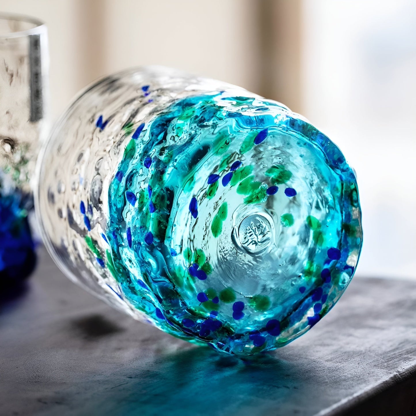 Bicchiere Artigianale Misuno – Effetto Notte Stellata GuerraHome