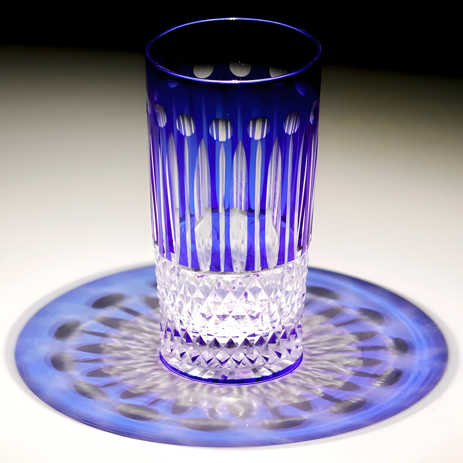 Bicchiere in Cristallo - 'Royal Blue Diamond' GuerraHome