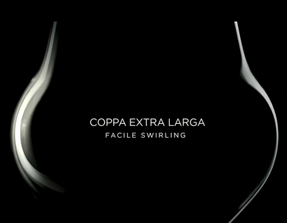 Coppie di Calici “Aria” in Cristallo