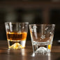 Bicchiere da Whisky in Cristallo – 'Monte Fuji' - Scatola in Legno