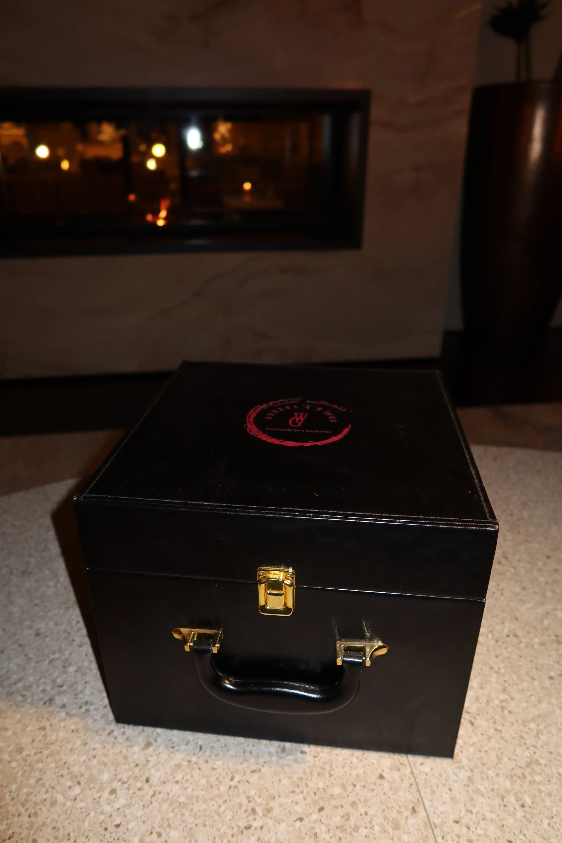 Decanter Vino "Crystal" rotante 360° GuerraHome