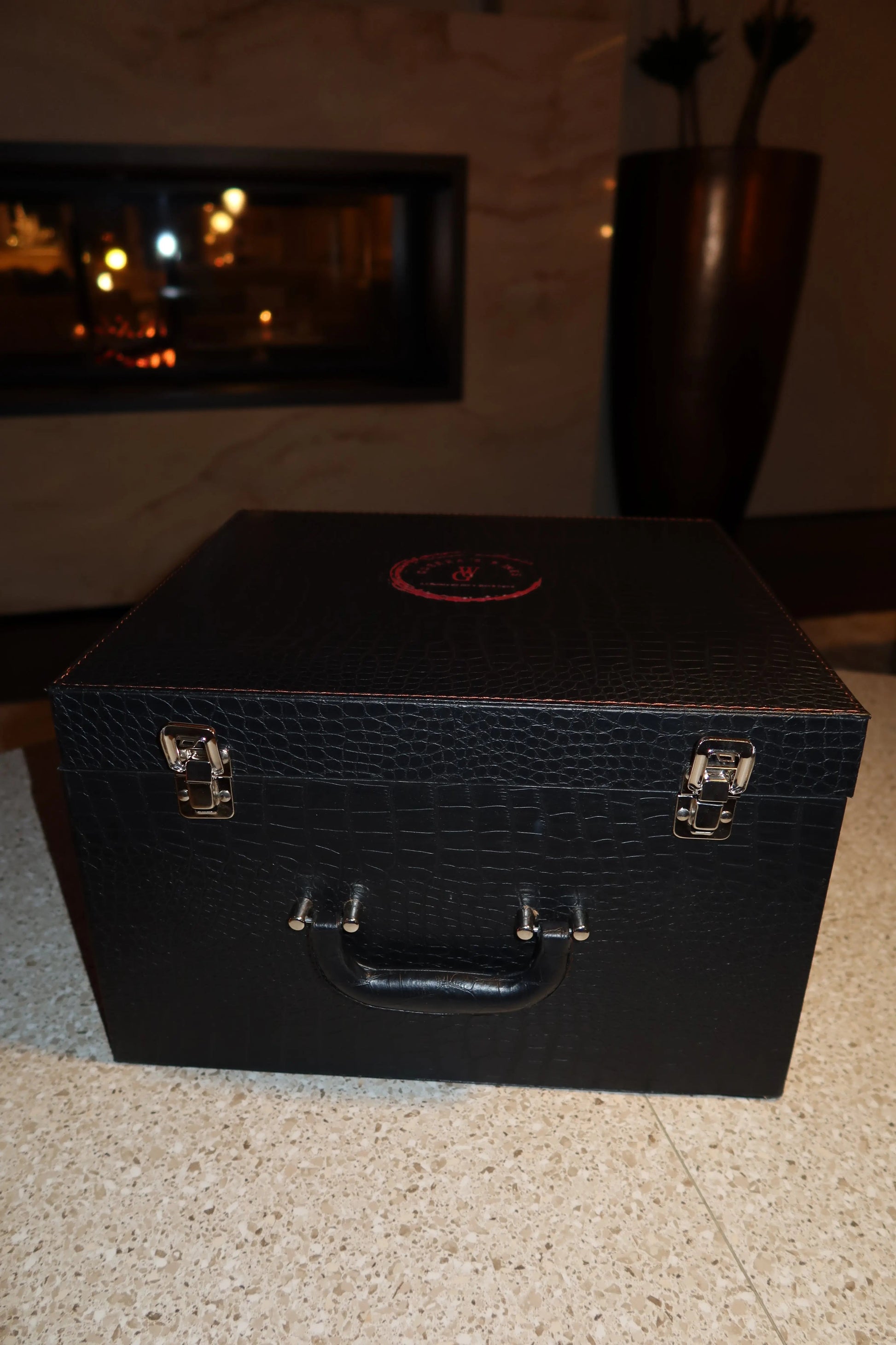 Decanter Vino "Crystal" rotante 360° GuerraHome