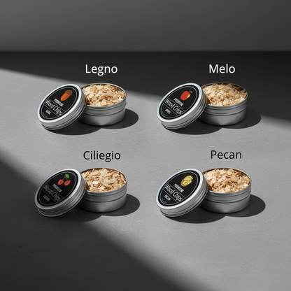 Affumicatore per Cocktail - Modello "Gold" - Scatola in legno