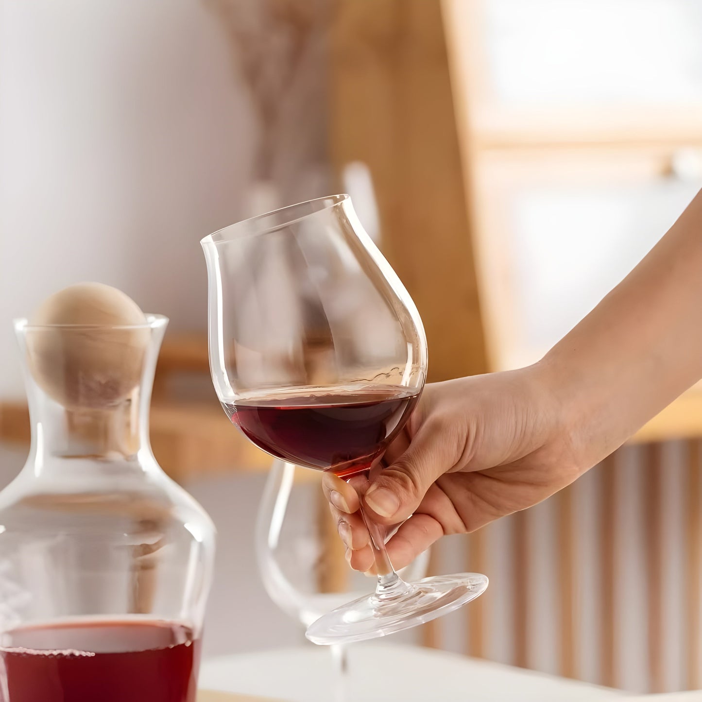 Japanese Style Kimura Shouko Ultra Thin Wineglass Liqueur Sherry Goblet Soda Drink Aperitif Sweet Wine Tulip Glass Handmade Cups GuerraHome