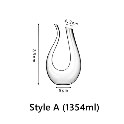 Decanter 'Astratto' in Vetro GuerraHome