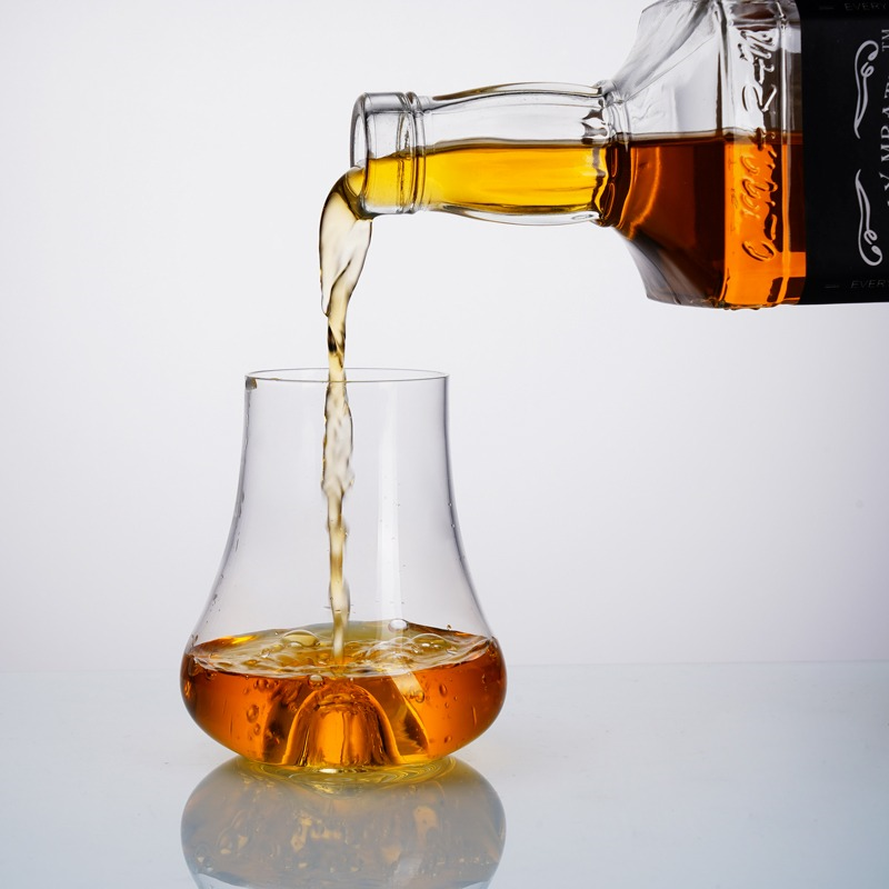 Famous Design Concave Bottom Copita Nosing Glass Whisky Snifer Whiskey Smell Tasting Cup Gather Aroma Brandy Liquor Wine Glasses GuerraHome