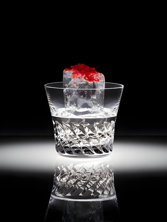 Bicchiere Cristallo – ‘GLORIA Angel Wings’ / ‘CRYSTA Light of Life’ – Scatola in legno GuerraHome