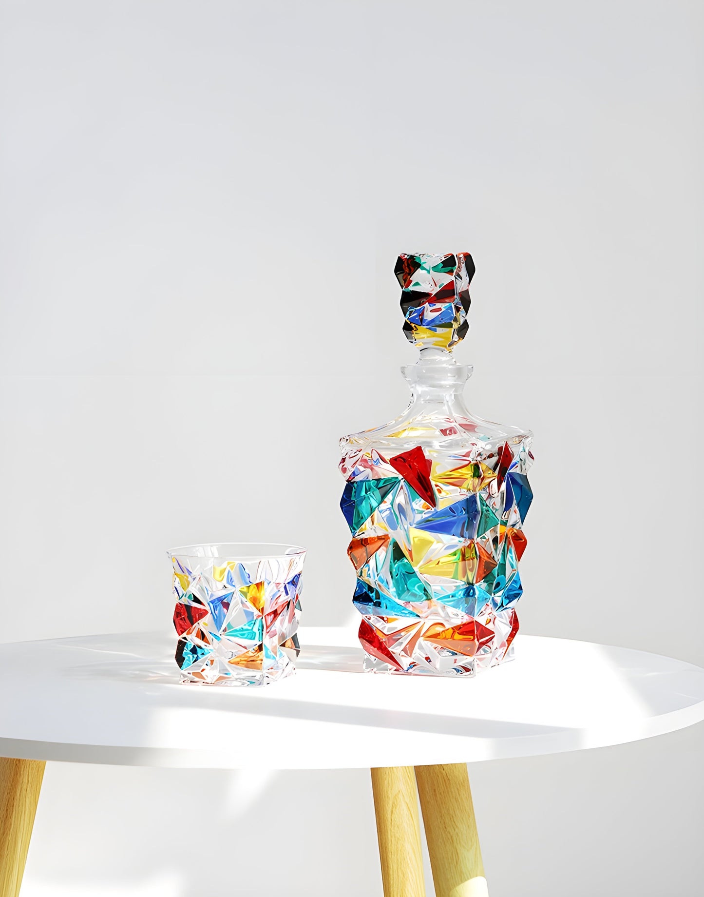 Bicchiere in Cristallo 'Iceberg - Glaciale' – Collezione Murano | Design Ispirato a Zecchin GuerraHome