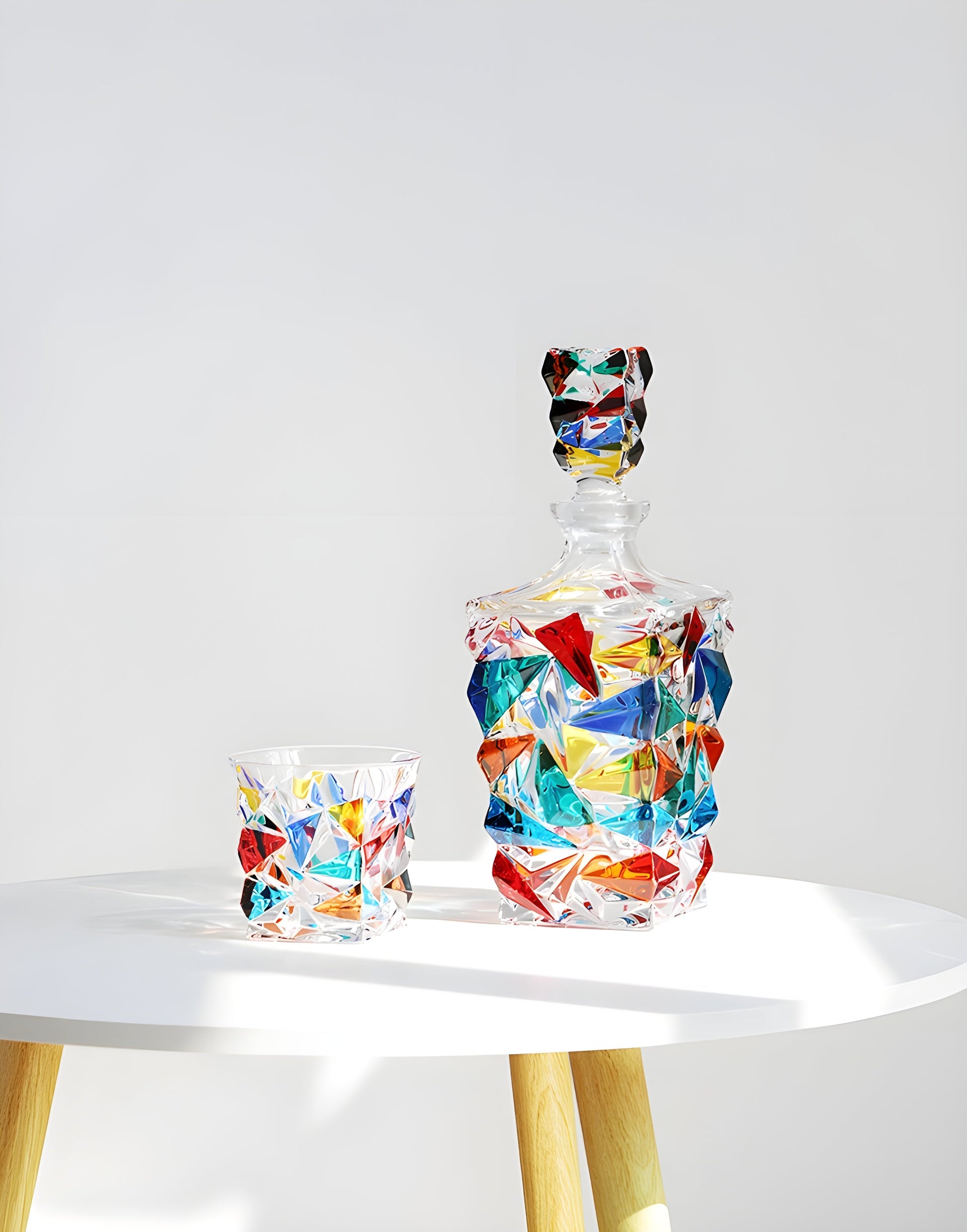 Bicchiere in Cristallo 'Iceberg - Glaciale' – Collezione Murano | Design Ispirato a Zecchin GuerraHome