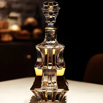 Set di Calici con Decanter 'Royal' in Cristallo Bohemia GuerraHome