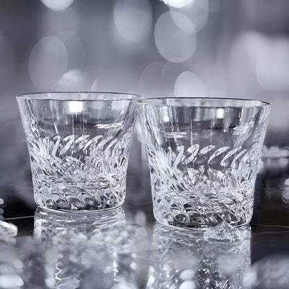 Bicchiere Cristallo – ‘GLORIA Angel Wings’ / ‘CRYSTA Light of Life’ – Scatola in legno GuerraHome