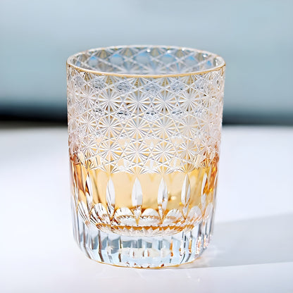 Bicchieri Edo Kiriko – “ Alba & Tramonto ” – Lowball / Highball GuerraHome