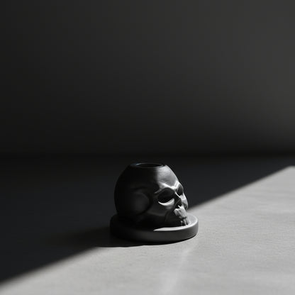 Set Affumicatore per Cocktail 'Skullfire' – Kit da Whisky con 4 Tipi di Legno – Box Regalo