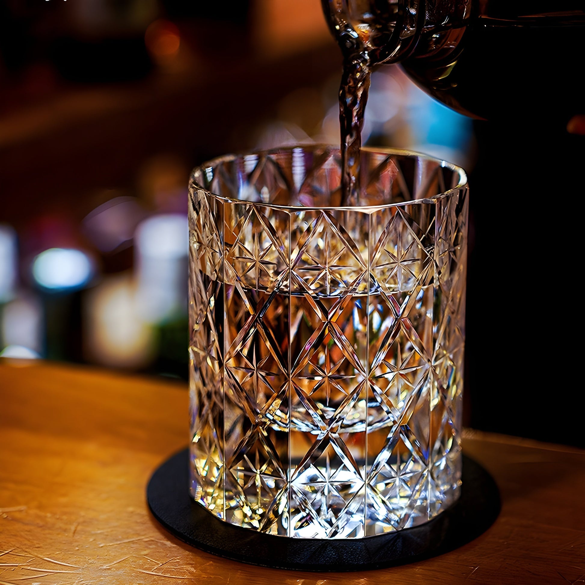 Bicchiere Edo Kiriko - 'Celestiale' - Scatola in legno GuerraHome