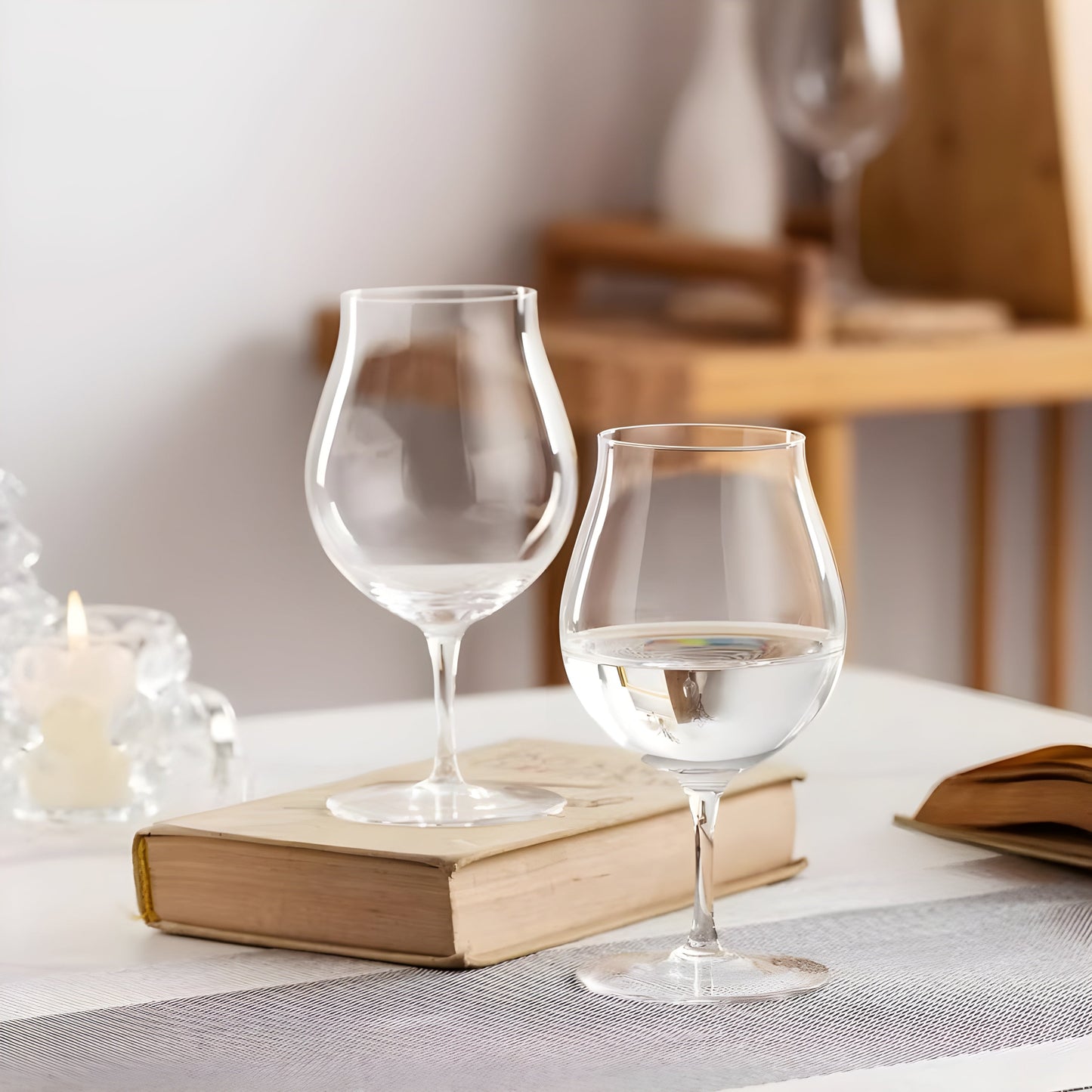 Japanese Style Kimura Shouko Ultra Thin Wineglass Liqueur Sherry Goblet Soda Drink Aperitif Sweet Wine Tulip Glass Handmade Cups GuerraHome