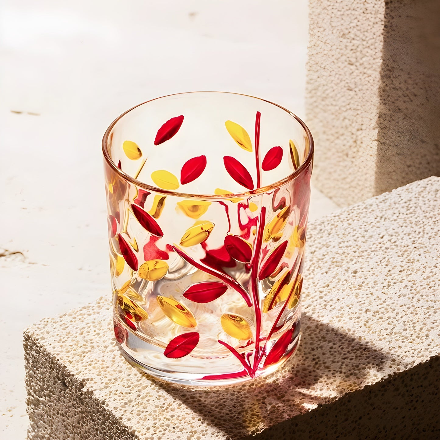 Bicchiere in Cristallo ‘Scarlatto’ – Collezione Murano | Design Ispirato a Zecchin GuerraHome