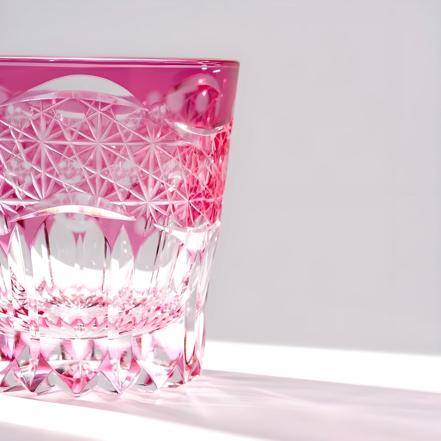 Japan Royal Exclusive Deep Engrave Crystal Glass Dawn First Light Edo Kiriko Whisky Cup High End Gift Liquor Wine Brandy Snifter GuerraHome