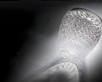 Bicchiere Edo Kiriko – ‘Via Lattea’ – Scatola in legno GuerraHome