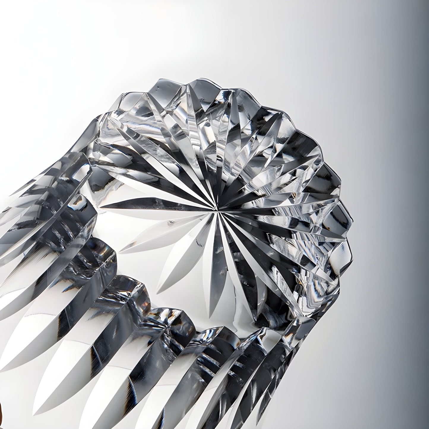 Bicchiere Cristallo – ‘GLORIA Angel Wings’ / ‘CRYSTA Light of Life’ – Scatola in legno GuerraHome